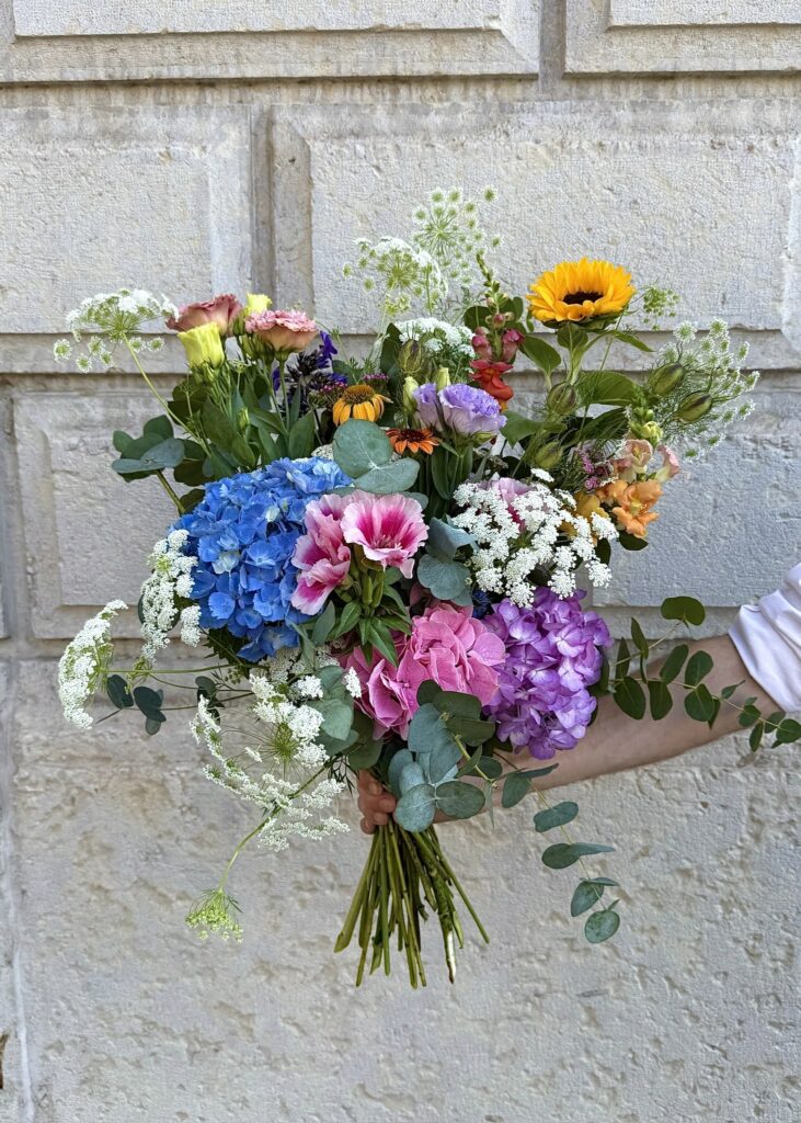 bouquet fleurs de saison lyon annecy