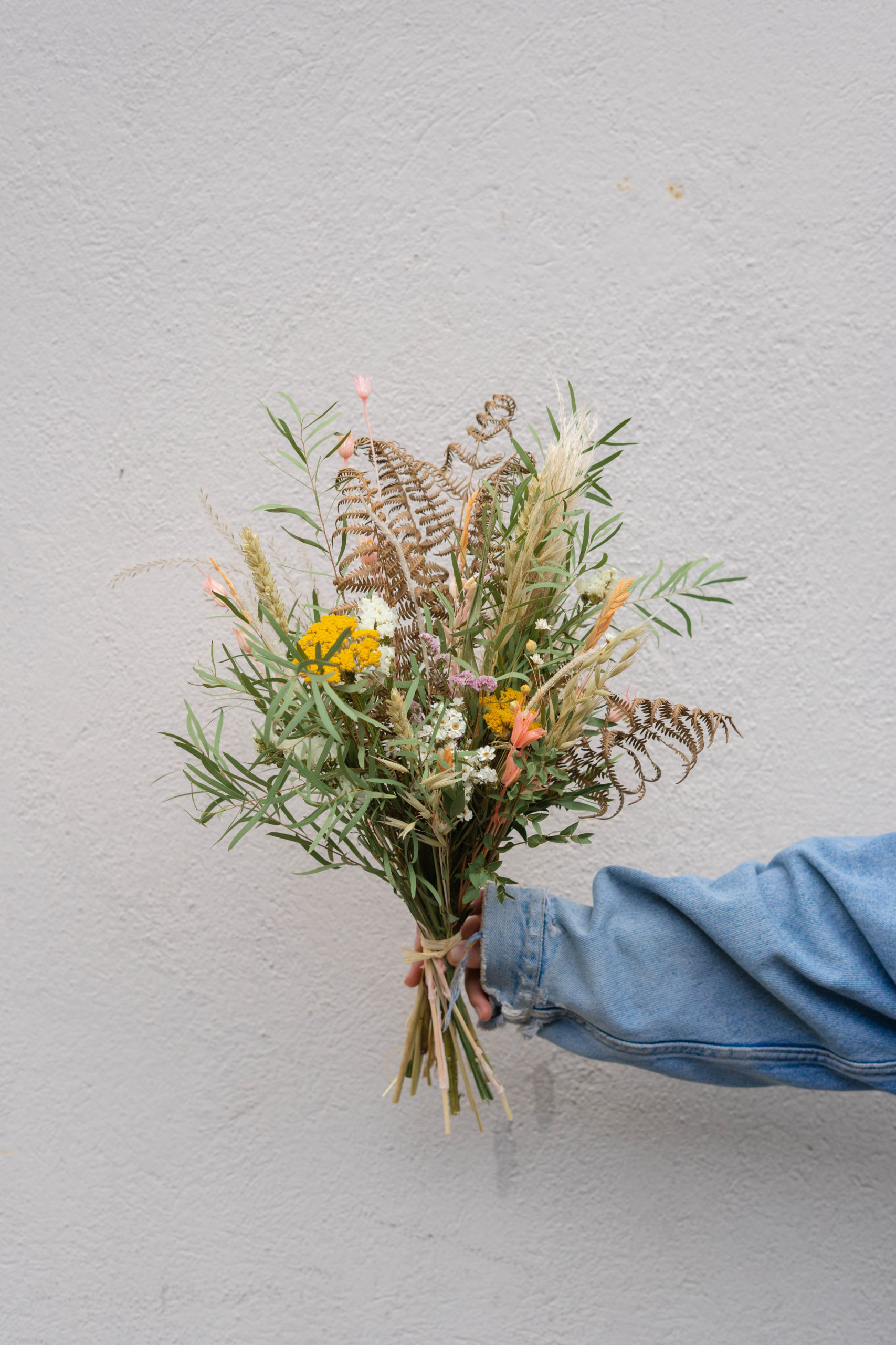 Bouquet de fleurs séchées — Les Imparfaits