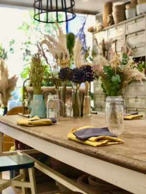 atelier bouquet de fleurs lyon