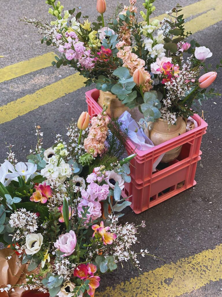 Livraison de bouquet de fleurs de saison et françaises à lyon
